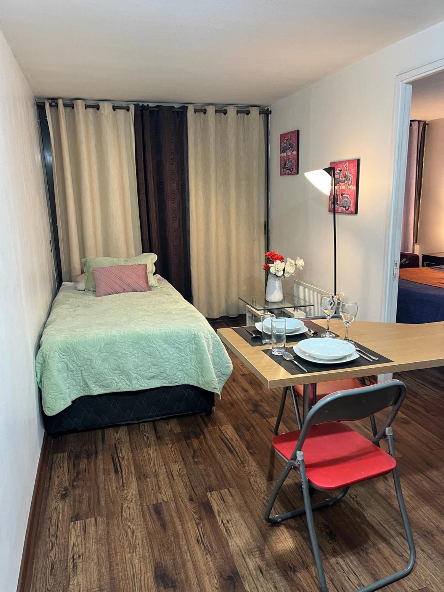 Amoblados Guscar Apartamento Santiago Exterior foto