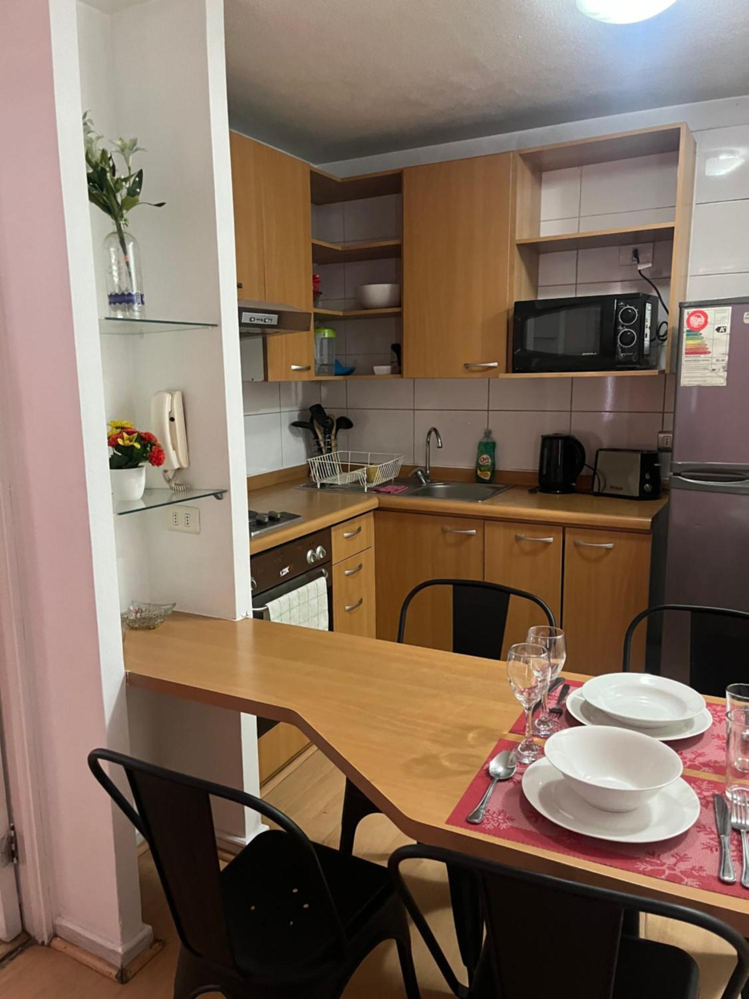 Amoblados Guscar Apartamento Santiago Exterior foto