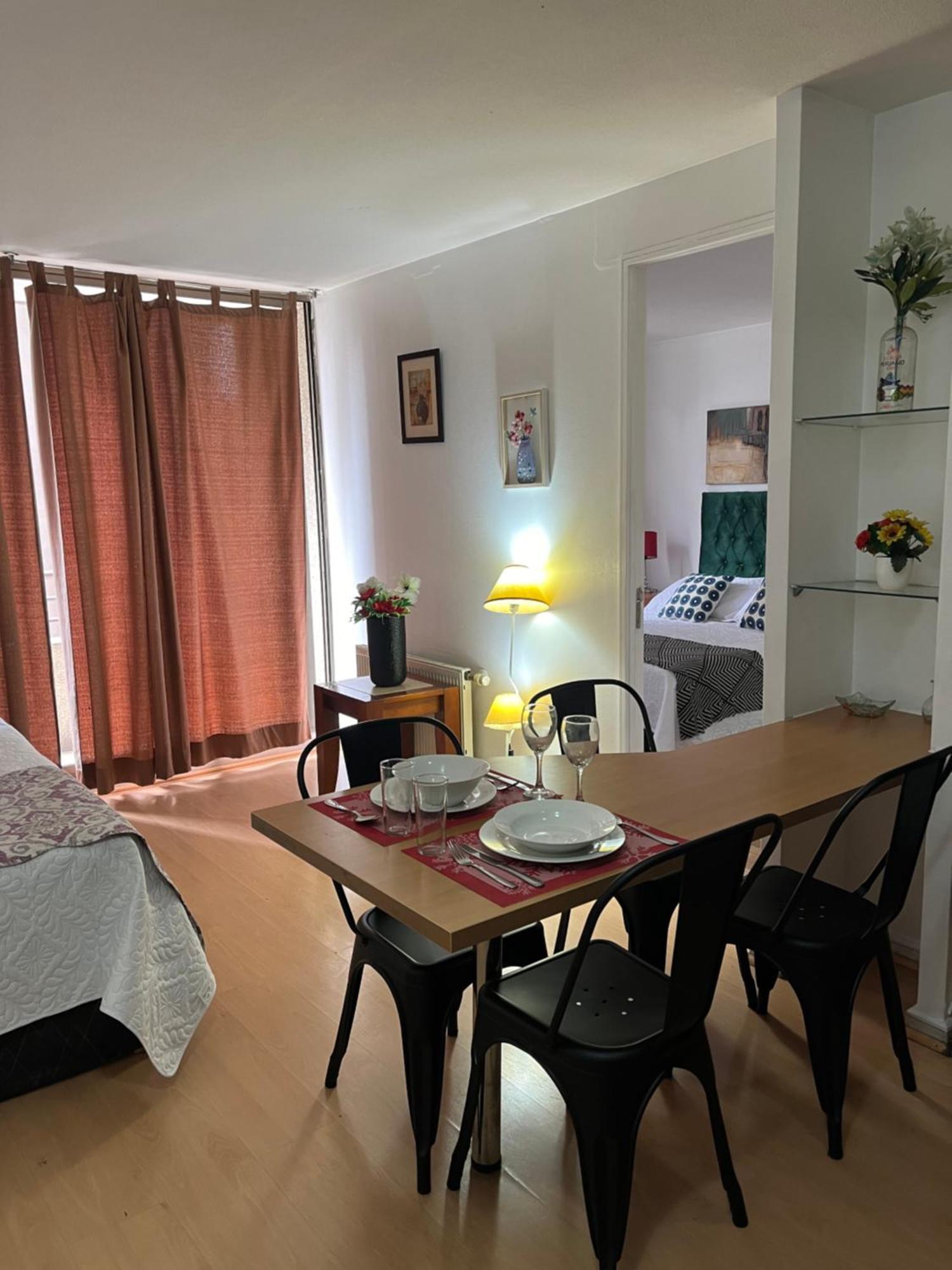 Amoblados Guscar Apartamento Santiago Exterior foto