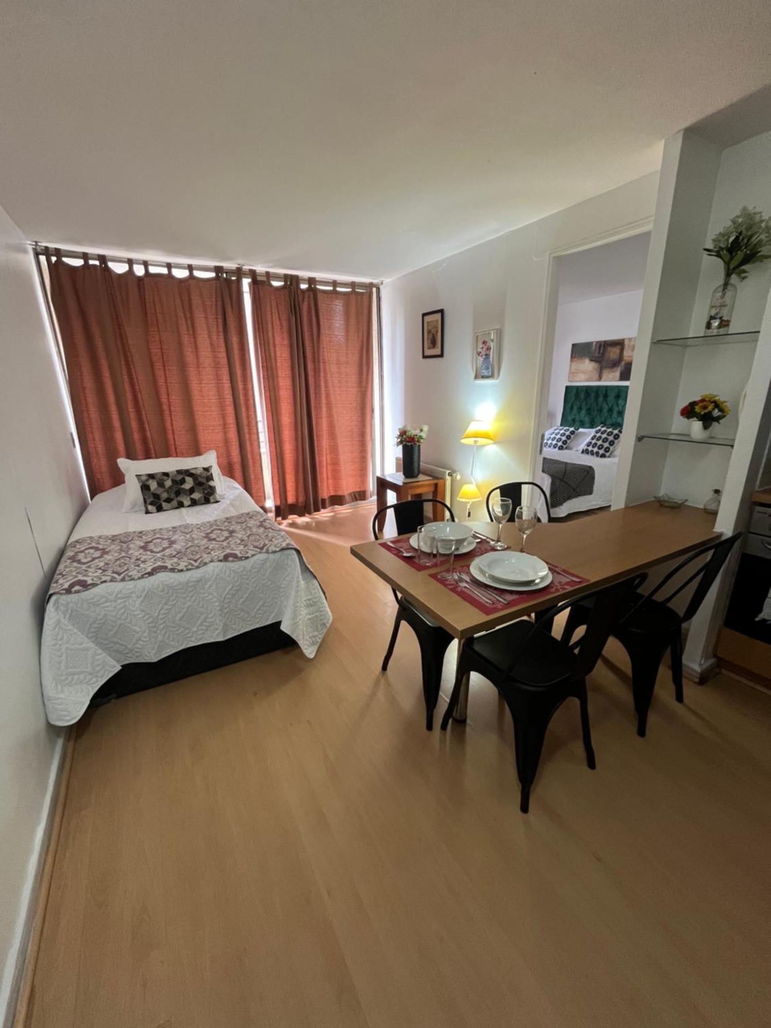 Amoblados Guscar Apartamento Santiago Exterior foto