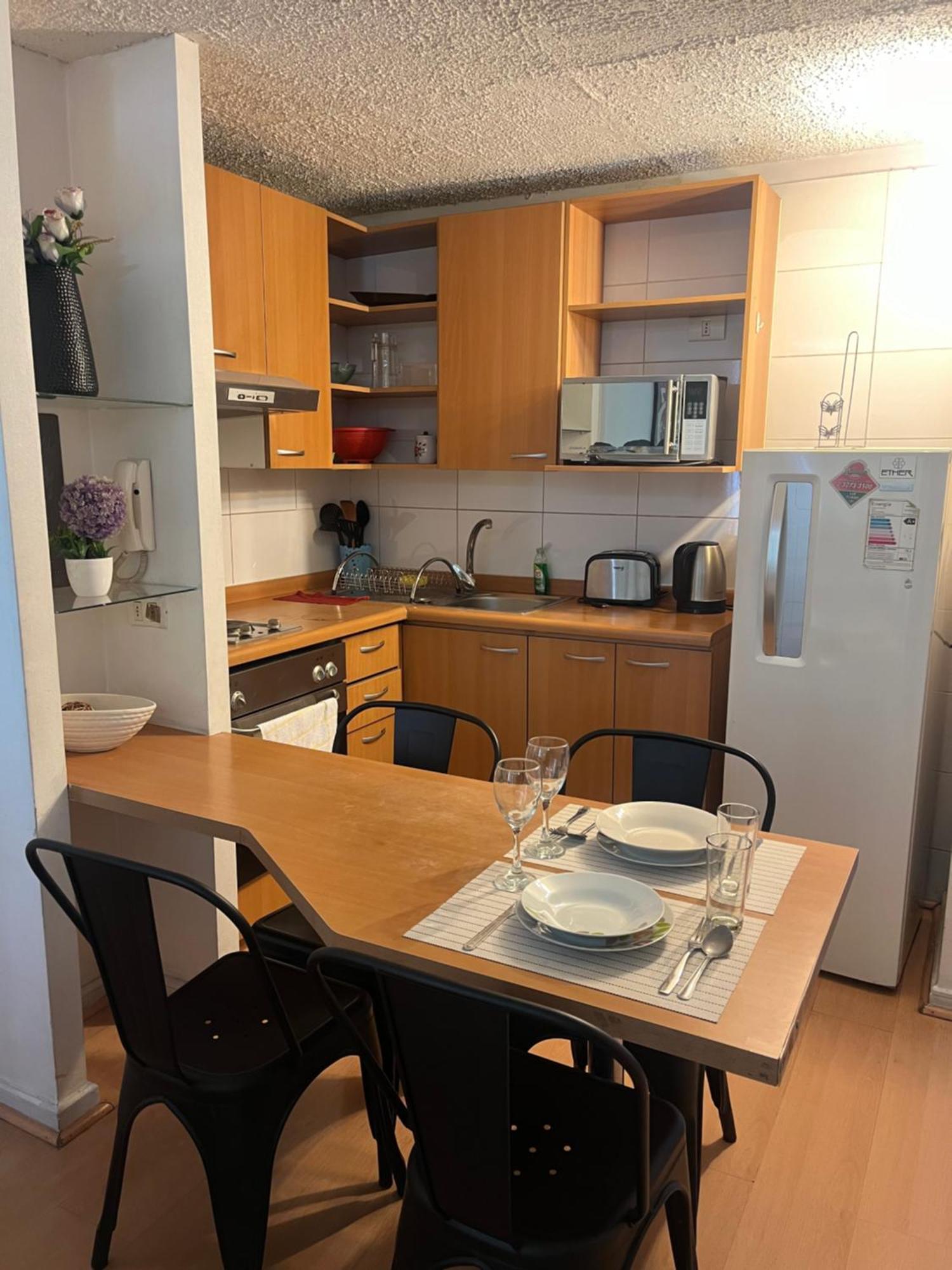 Amoblados Guscar Apartamento Santiago Exterior foto