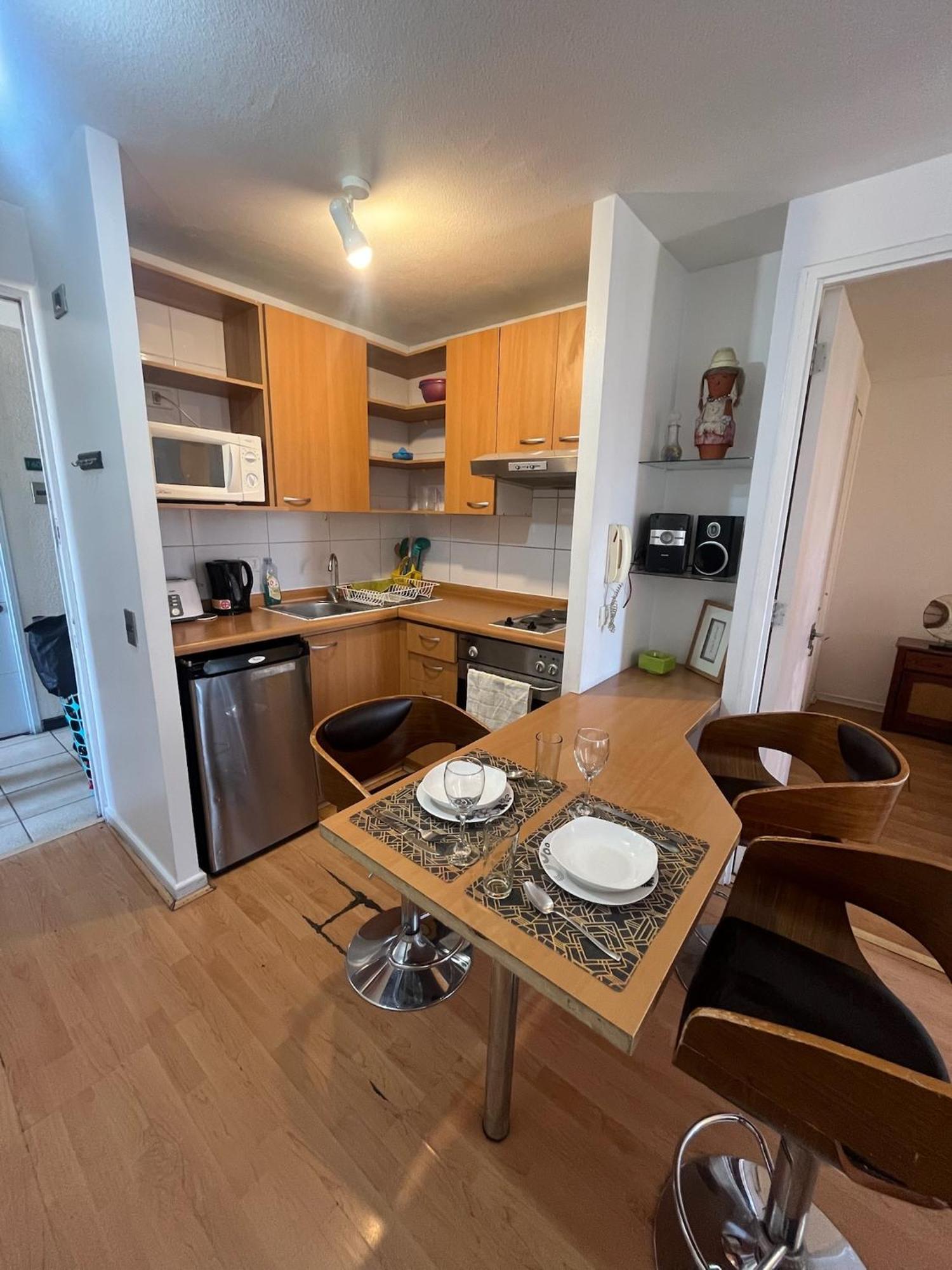 Amoblados Guscar Apartamento Santiago Exterior foto